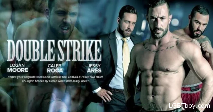 Double Strike [HD 720p] Gay Clips (431.1 MB)
