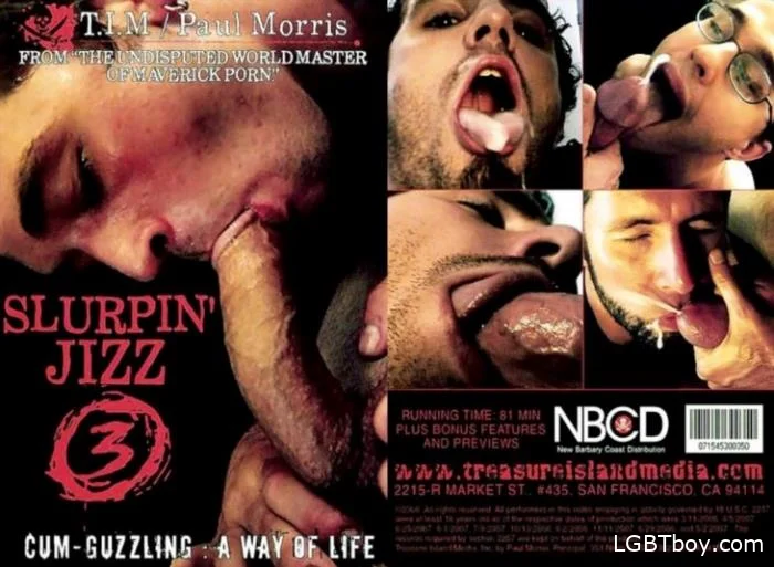 Slurpin' Jizz 3 [DVDRip] Gay Movies (942.3 MB)