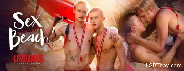 Lifeguards Sex on the Beach [HD 720p] Gay Clips (487.7 MB)