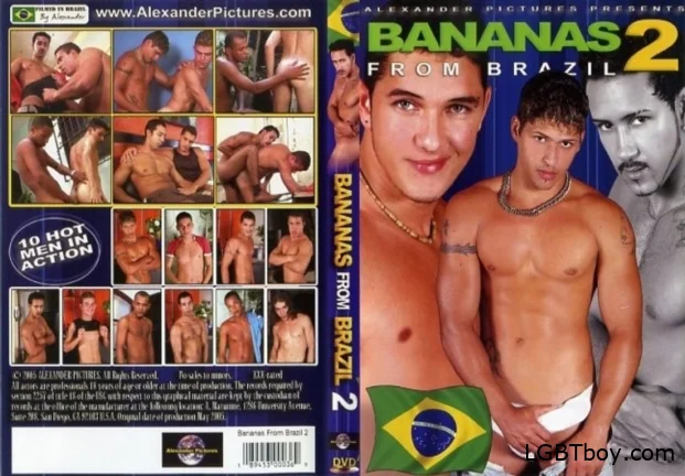 Bananas From Brazil 2 [DVDRip] Gay Movies (832.9 MB)