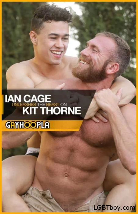 Ian Cage Unleashes The Beast On Kit Thorne! [HD] Gay Clips (1,16 Gb)