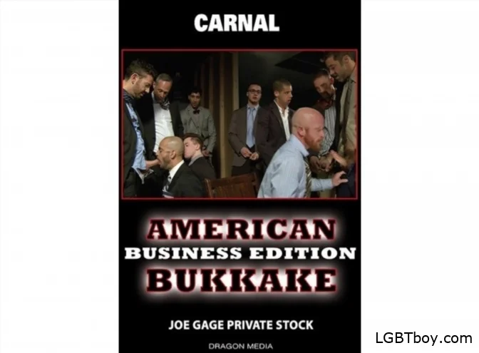 American Bukkake - Business Edition [DVDRip] Gay Movies (517.2 MB)