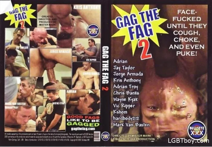 Gag The Fag #2 [DVDRip] Gay Movies (698.8 MB)