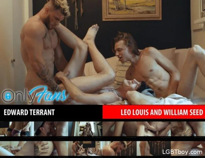 Edward Terrant, Leo Louis and William Seed [HD 720p] Gay Clips (985.3 MB)