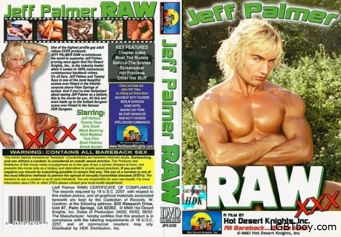 Jeff Palmer. Raw [DVDRip] Gay Movies (655.3 MB)
