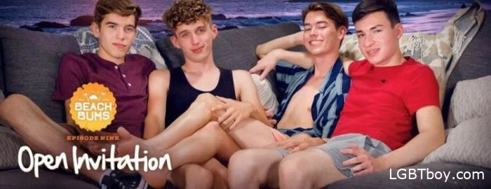 Beach Bums Ep. 9 Open Invitation [HD 720p] Gay Clips (702.7 MB)