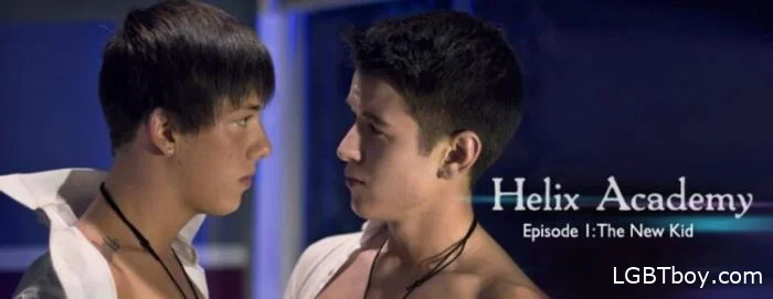 Helix Academy. The New Kid [HD 720p] Gay Clips (741.1 MB)