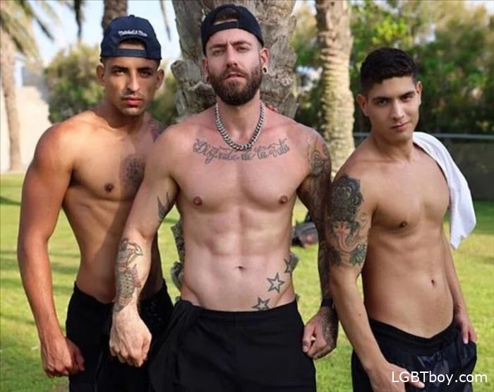 Preview of Double fucked after his roller class [HD 720p] (443.7 MB) Muscles, Threesome