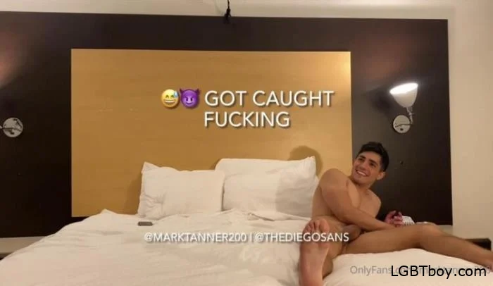 MarkTanner200 - Diego Sans barebacks Mark Tanner - Got Caught Fucking [HD 720p] (338.7 MB) Anal, Twink