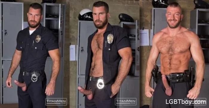 Preview of Bad Cop Hunter Marx & Damien Stone [HD 720p] (701.2 MB) Masturbation, Rimming