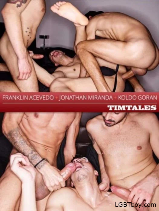 Preview of Jonathan's Dark 3some [HD 720p] (803.5 MB) Cum Shot, Bareback