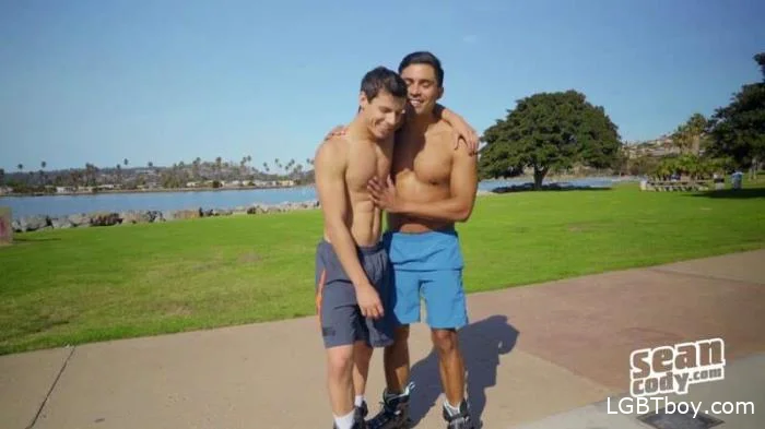 Preview of SC-2536 Kaleb & Asher Bareback [HD 720p] (895.6 MB) Interracial, Kissing