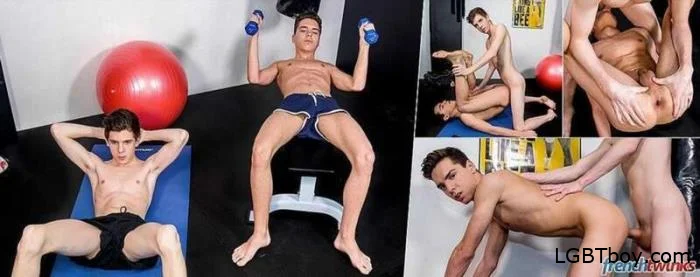 Preview of Gym Twinks [FullHD 1080p] Gay Clips (745.9 MB)