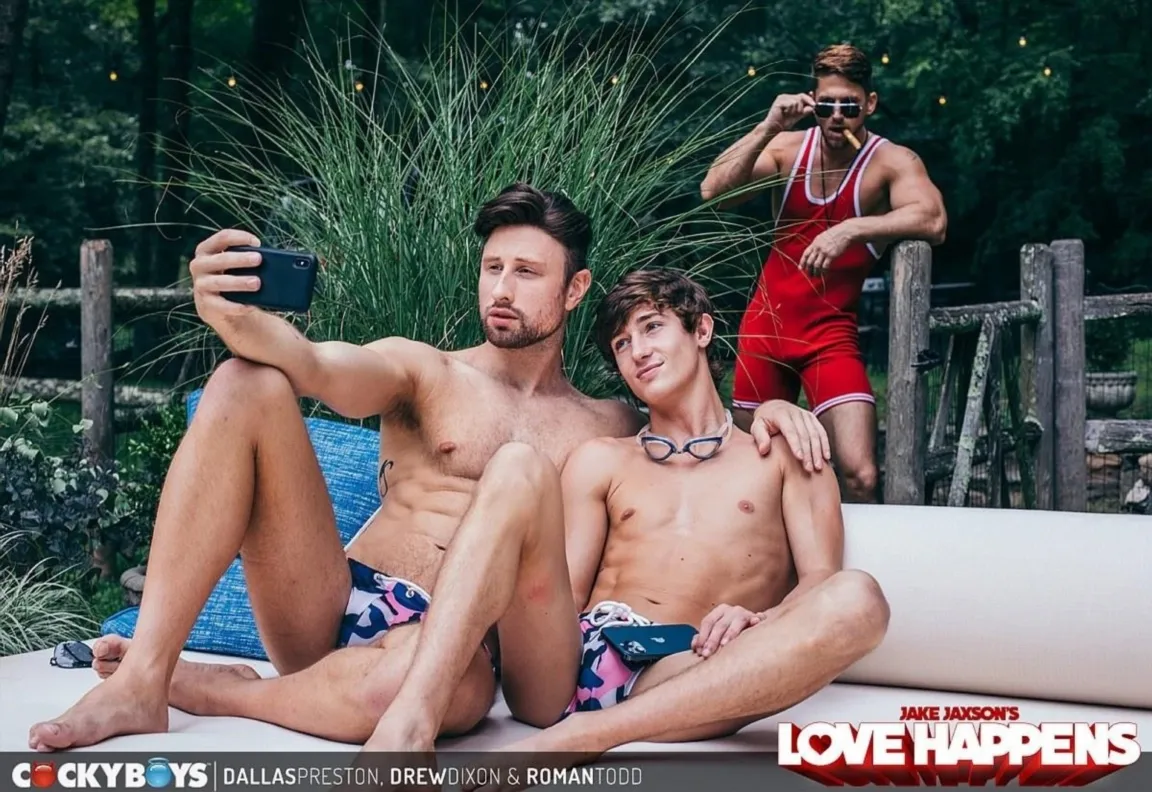 Love Happens: Roman Todd Breeds Dallas Preston And Drew Dixon - Gay Porn Video on LGBTBoy