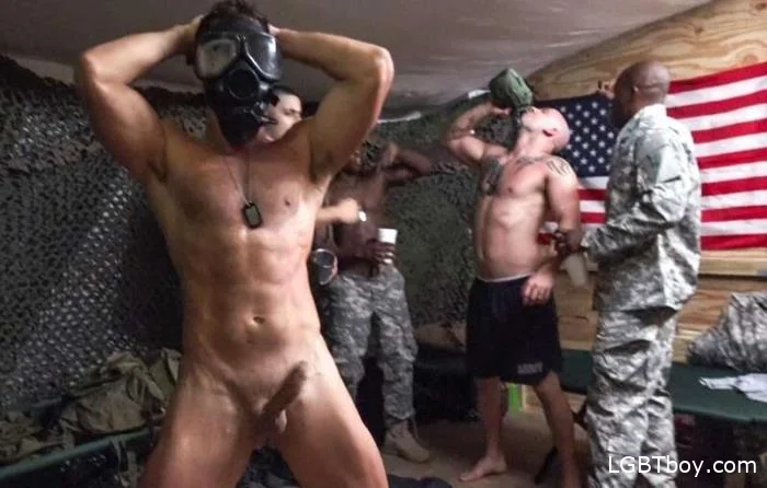 Preview of The Troops Came Ready To Party [HD 720p] Gay Clips (1.05 GB)