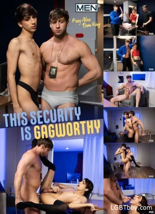 Preview of This Security Is Gagworthy [FullHD 1080p] Gay Clips (1.27 GB)